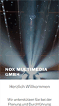 Mobile Screenshot of nox-multimedia.ch